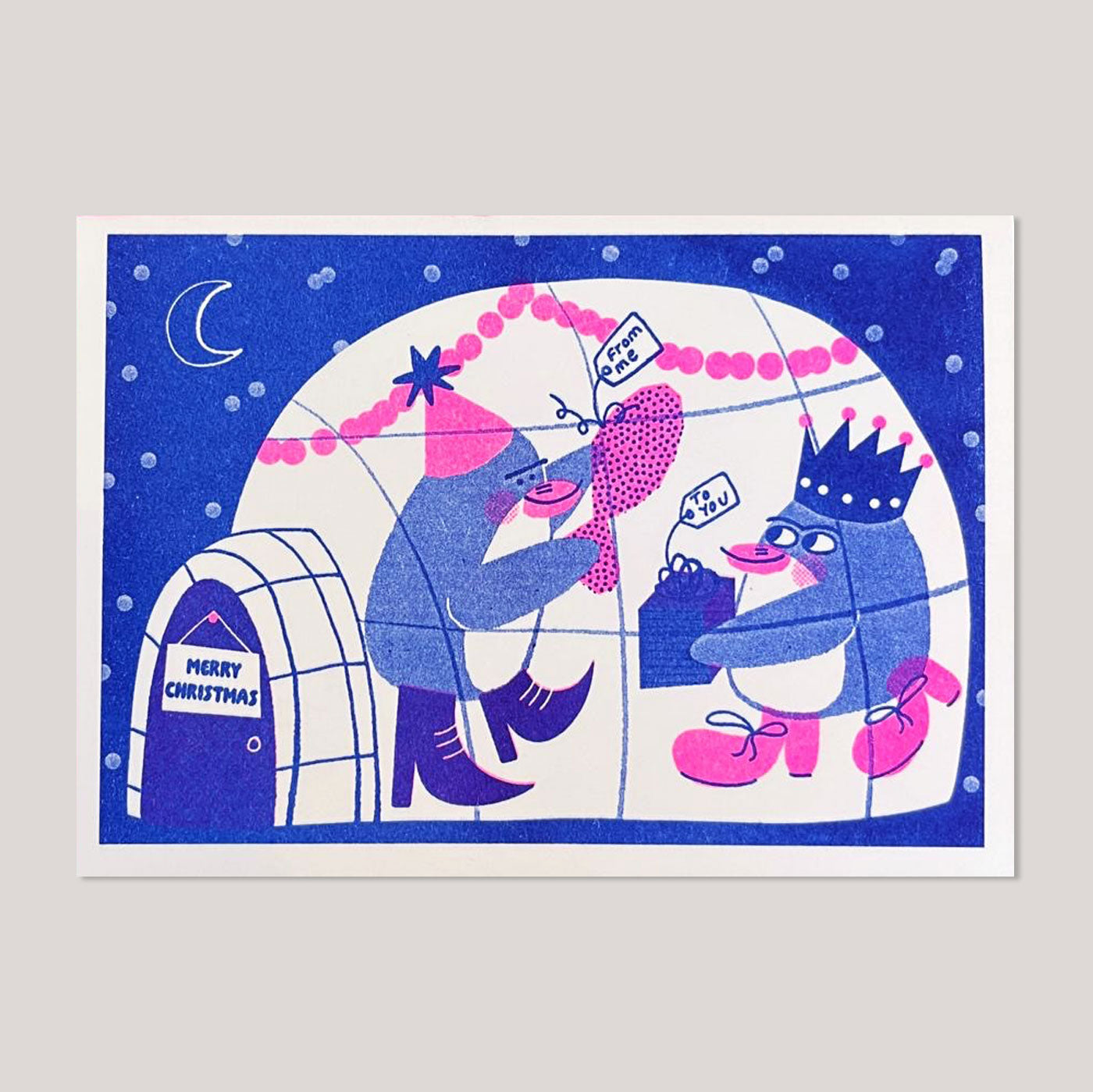 Rebecca Buchanan | Penguin Igloo Card