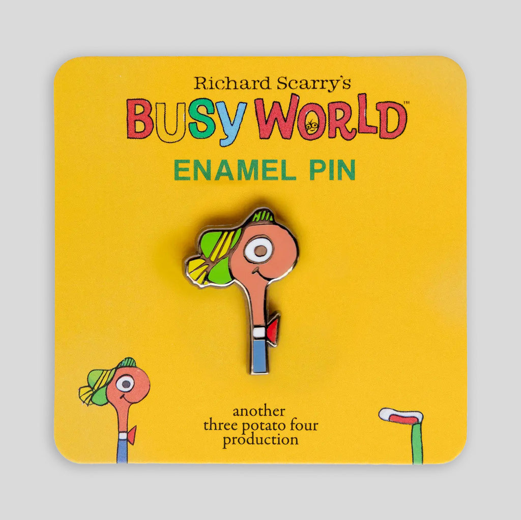 3P4 X Richard Scarry®  | Lowly Worm Enamel Pin