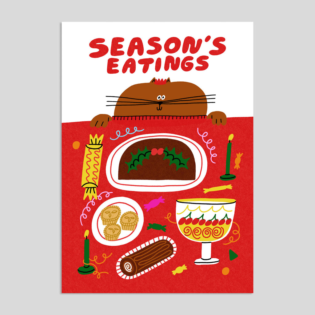 Florence Poppy Dennis | Season’s Eating card