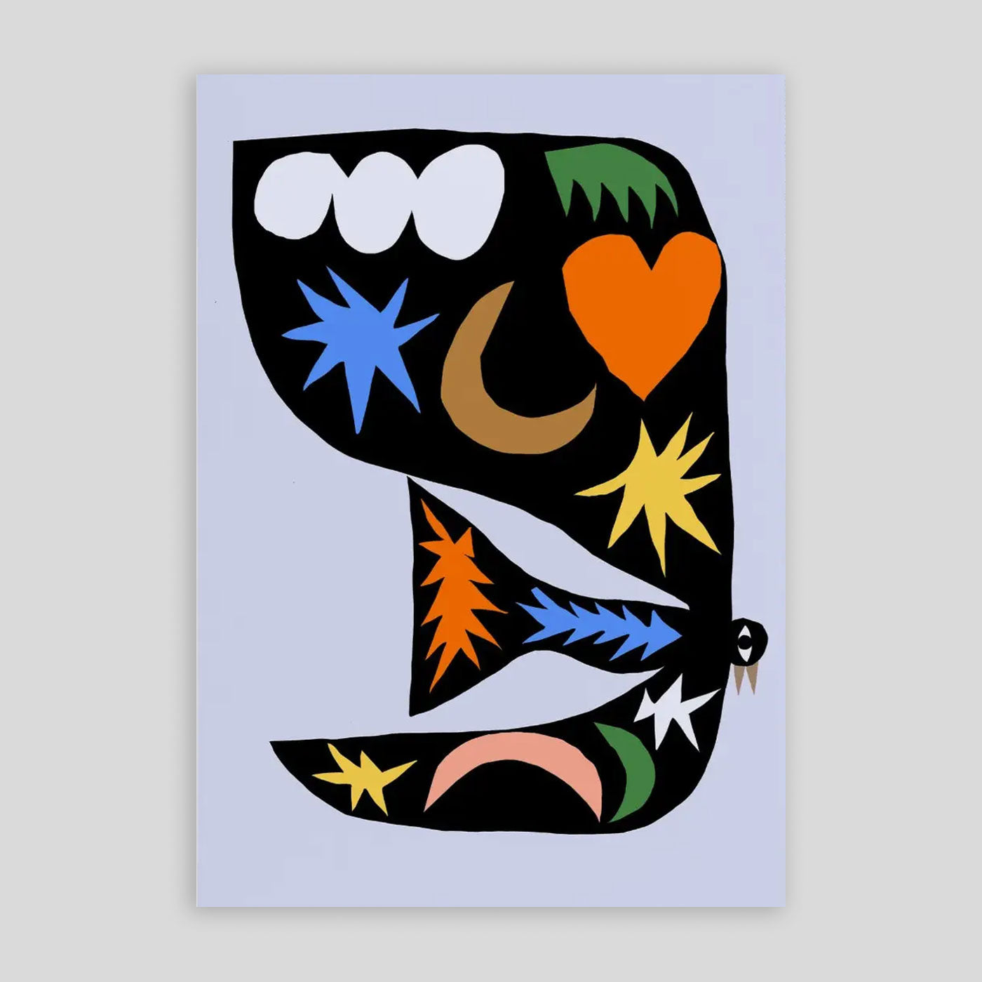 Marcello Velho For Evermade | Shapes Bird Card