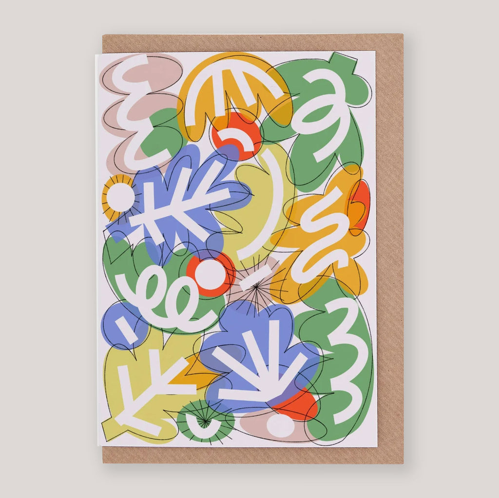 Caroline Dowsett For Evermade | 'Soft Petals' Card