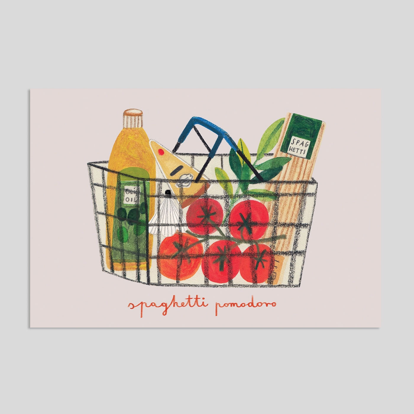 Daria Solak | Spaghetti Pomodoro Card