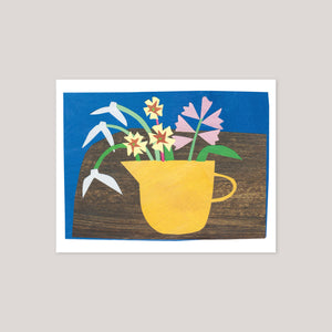 Clover Robin | 'Spring Jug' small card