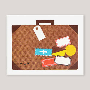Scout Editions | Suitcase Riso Card.