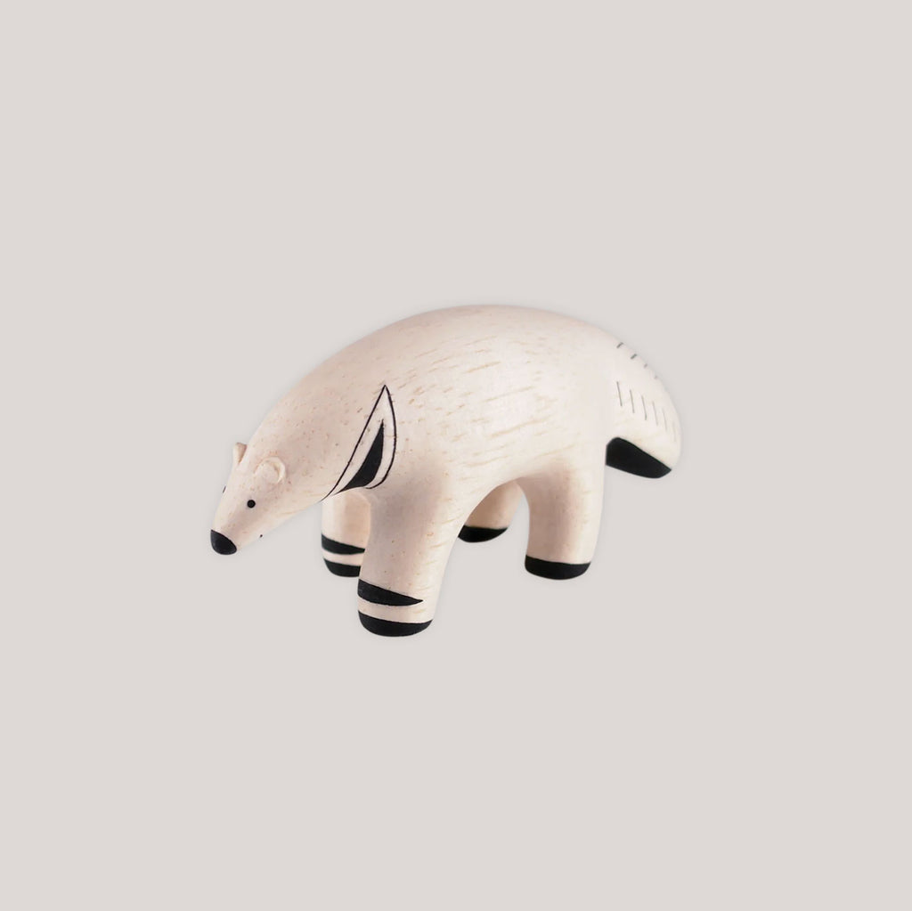 T - Lab Pole Pole Wooden Animal | Anteater