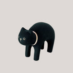 T - Lab Pole Pole Wooden Animal | Black Cat