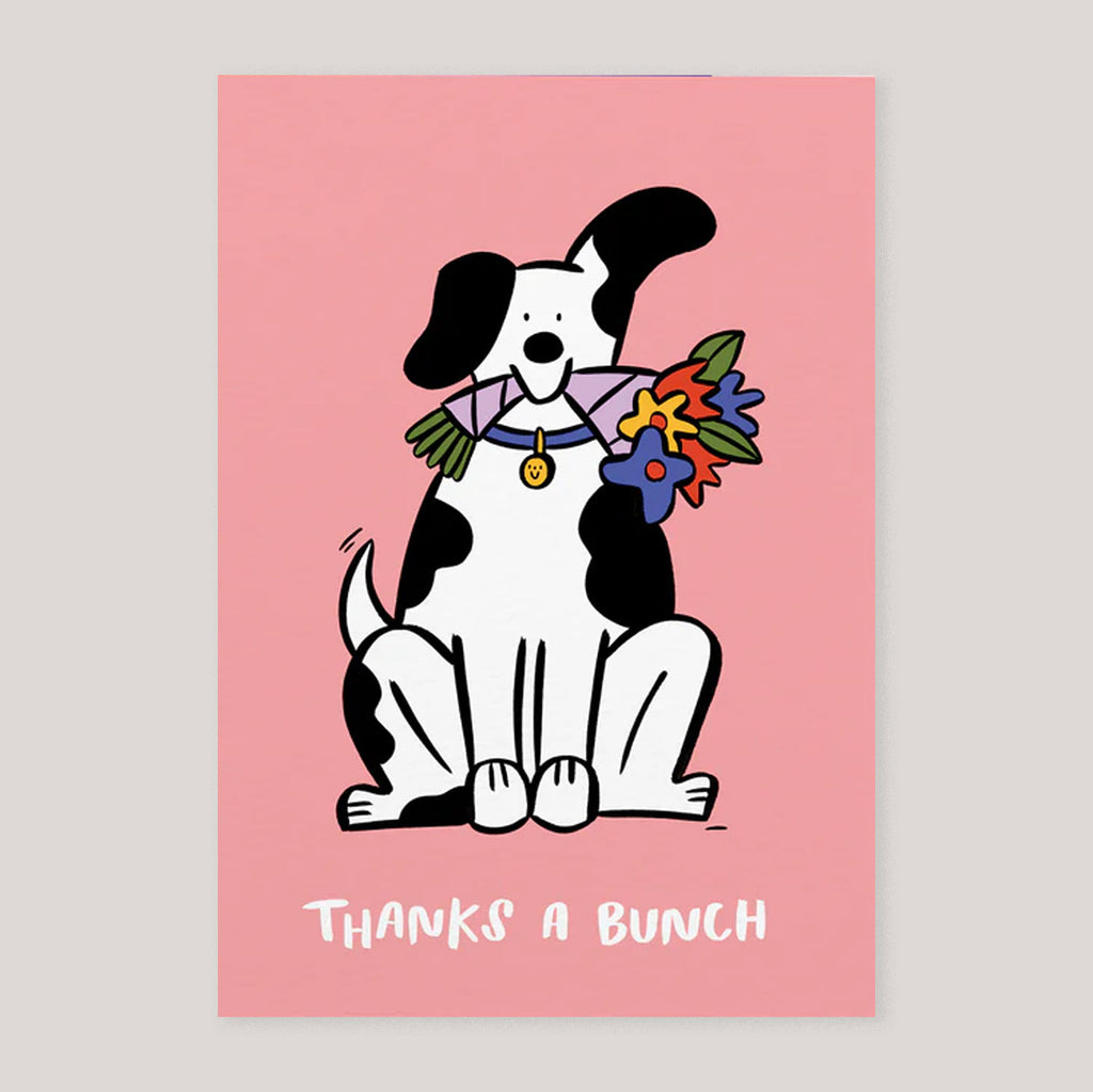 Hattie Clark | ' Thanks a Bunch Dog' Card