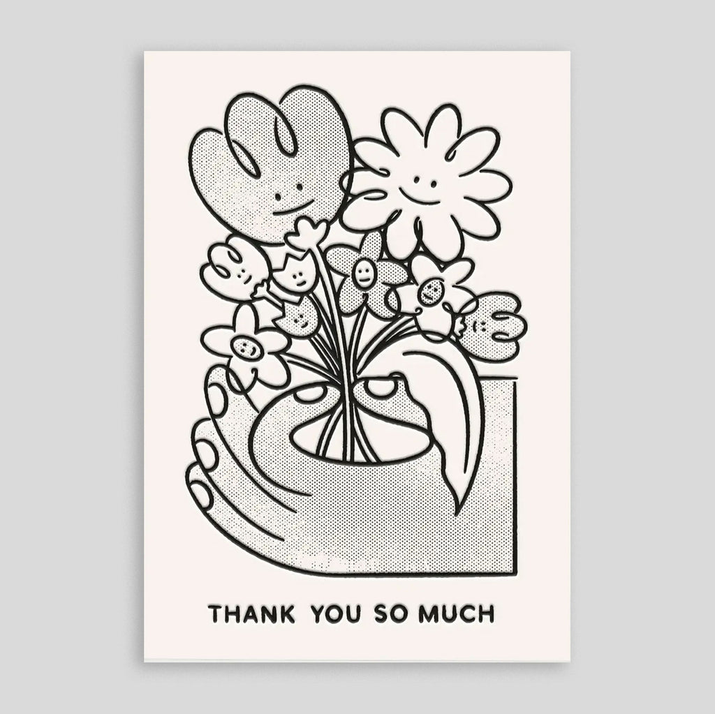 Steve Gavan For Studio Boketto | Thank You Flowers Card