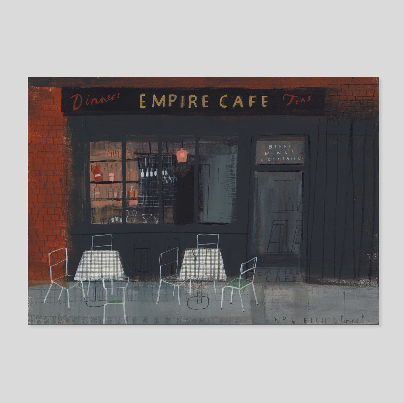 Janine Burrows | Greetings From Leeds x Fuddle Postcards