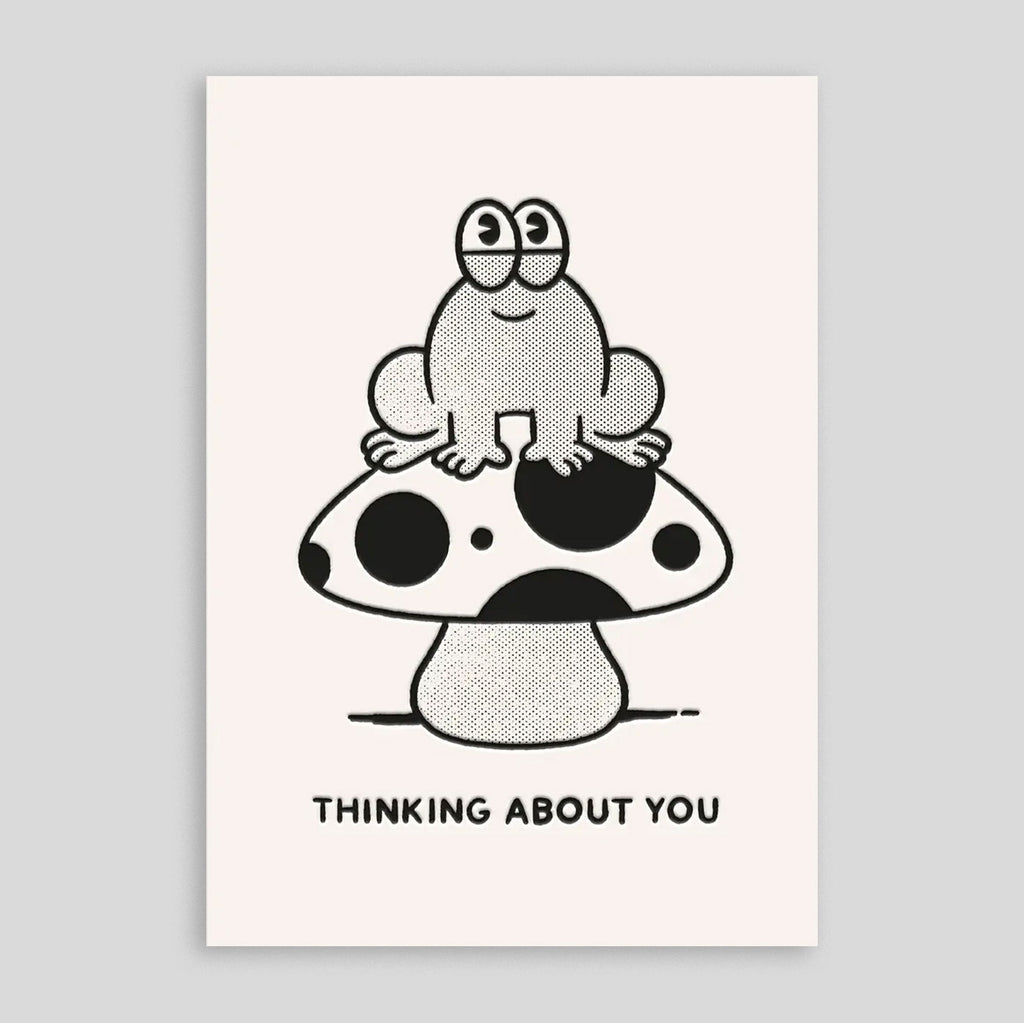 Steve Gavan For Studio Boketto | Toad Thinking Of You Card
