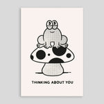 Steve Gavan For Studio Boketto | Toad Thinking Of You Card