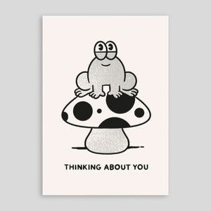 Steve Gavan For Studio Boketto | Toad Thinking Of You Card