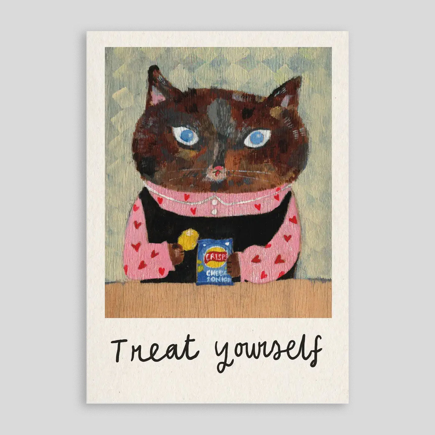 Moggshop For Studio Boketto | Treat Yourself Card