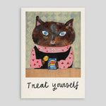 Moggshop For Studio Boketto | Treat Yourself Card