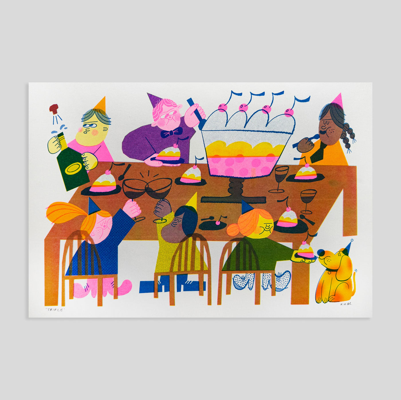 Rebecca Buchanan | Trifle A3 Print