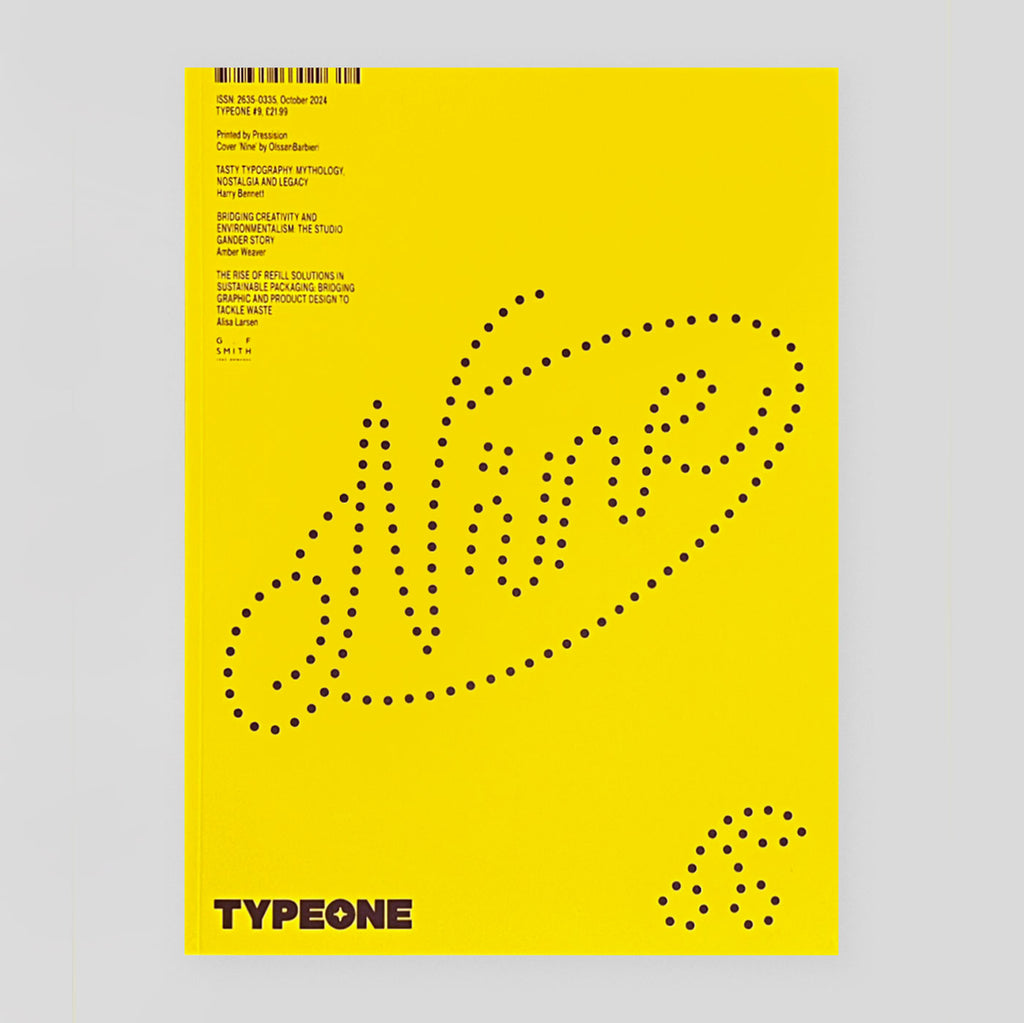 Typeone Magazine #09 | Packaging, Food and Typography