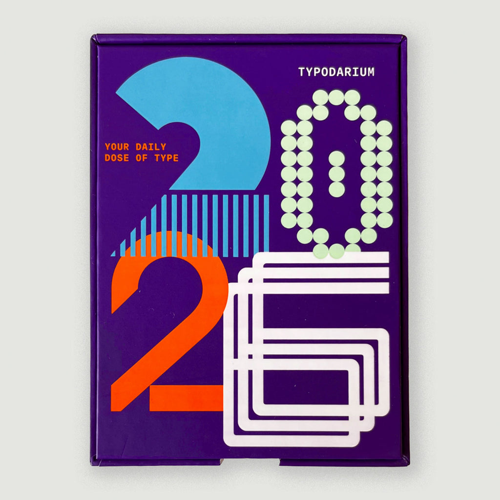Typodarium 2026 Desk Calendar