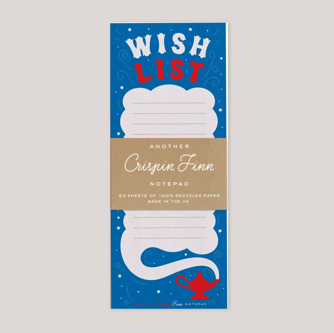 Crispin Finn | Wish List Note Pad