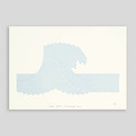 Ploterre | Wave Letterpress Print