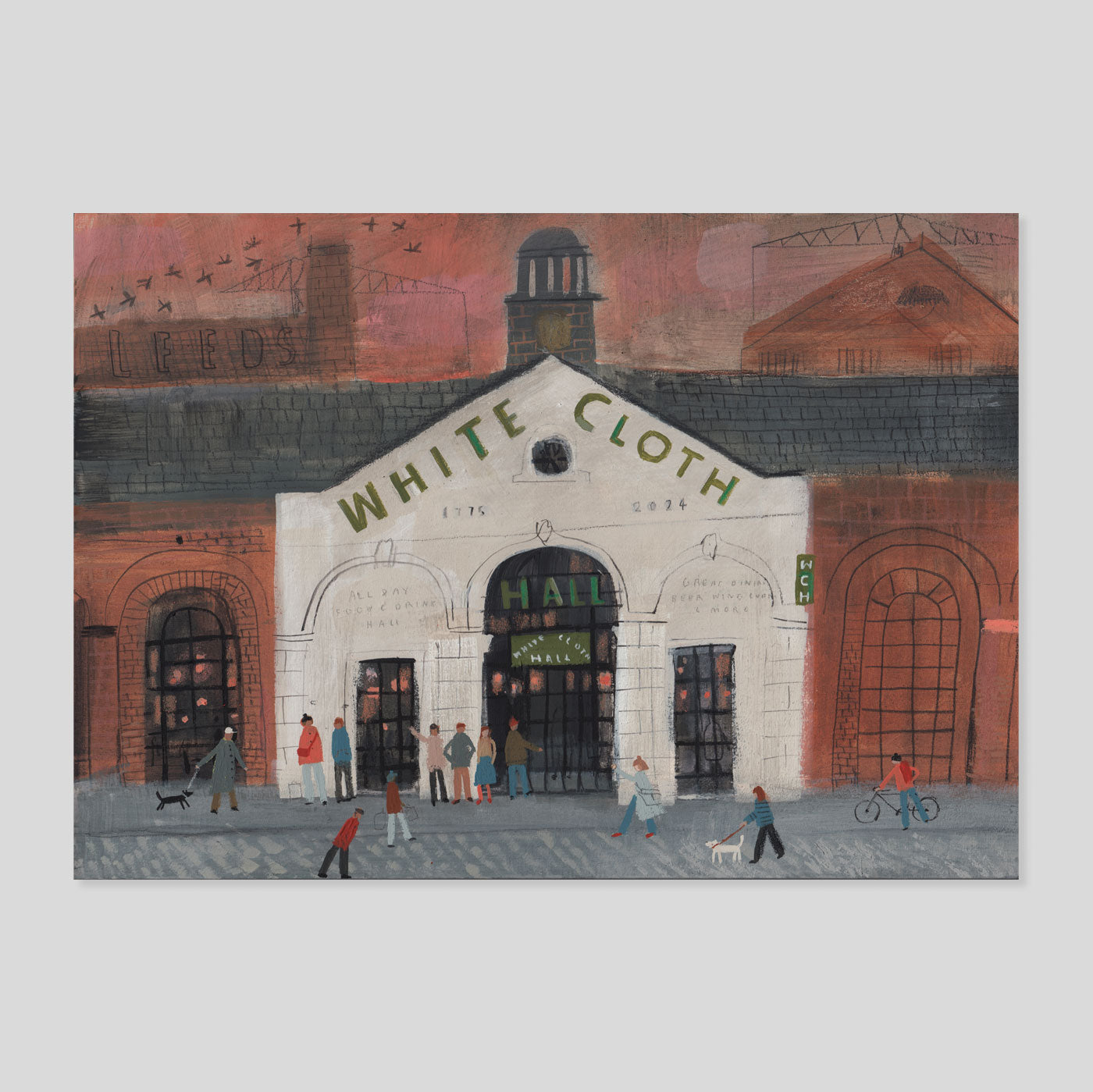 Janine Burrows | Greetings From Leeds x Fuddle Postcards