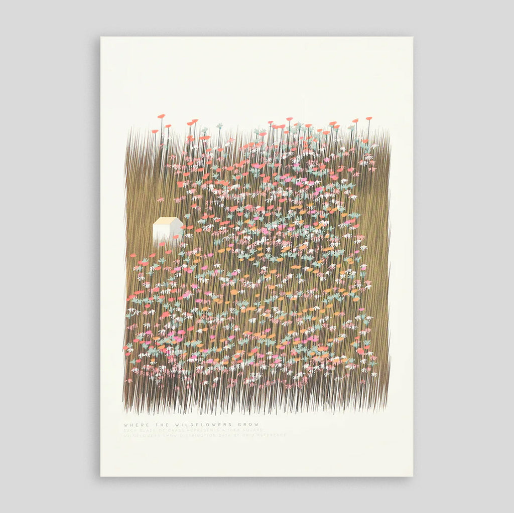 Ploterre | Where The Wildflowers Grow Foiled Print