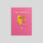 Naomi Wilkinson for Lagom | You Complete Me Card