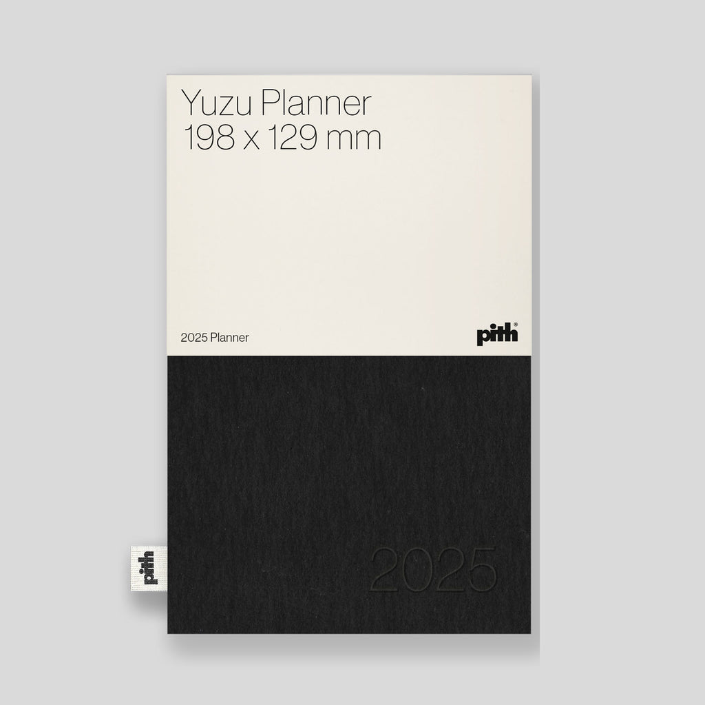 Pith | Yuzu Planner 2025 - Black