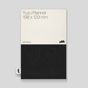 Pith | Yuzu Planner 2025 - Black