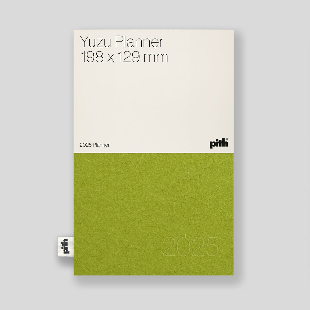 Pith | Yuzu Planner 2025 - Chartreuse