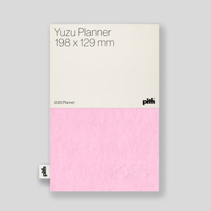 Pith | Yuzu Planner 2025 - Pink