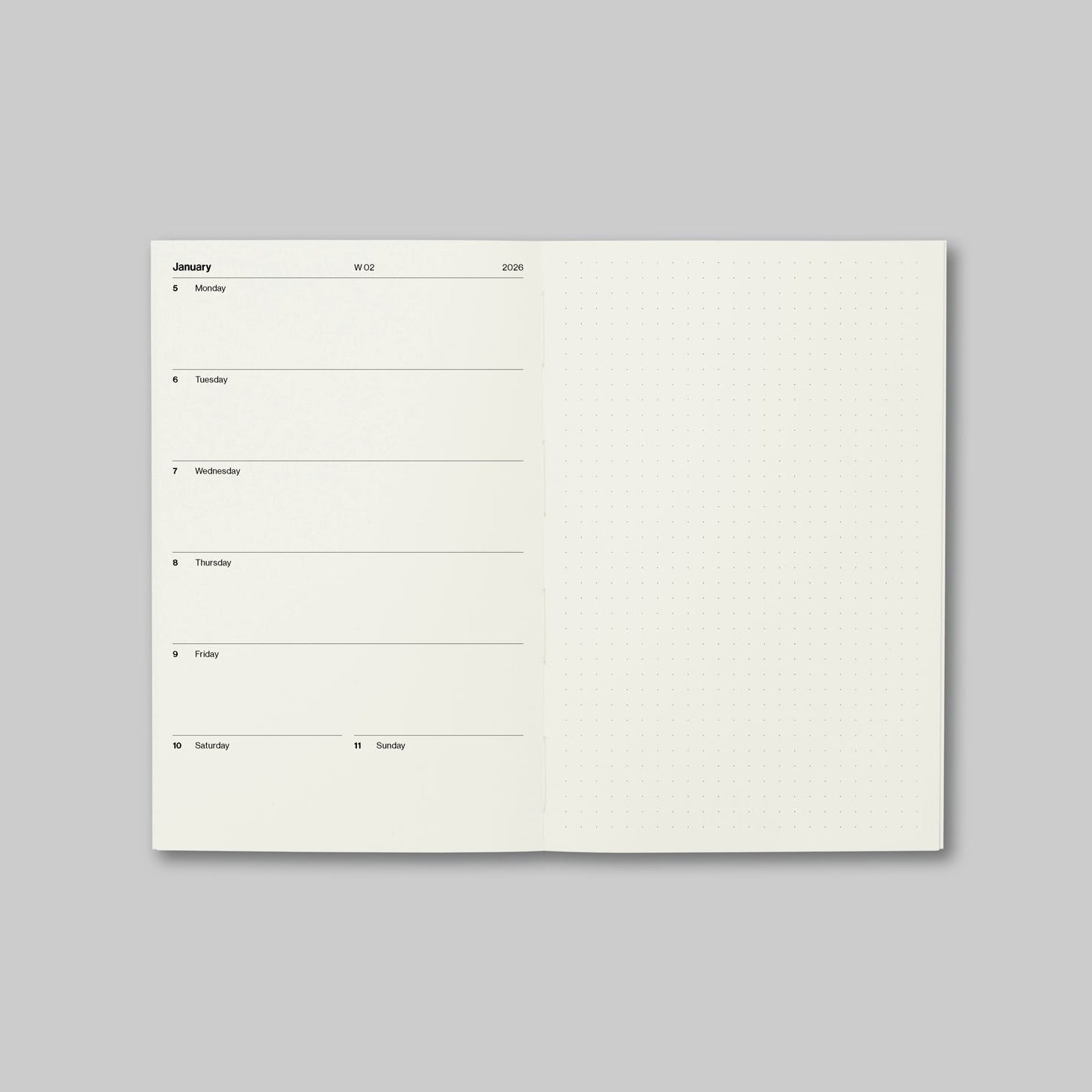 Pith | Yuzu Planner 2026 - Black