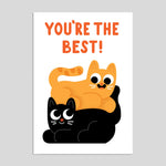 Elliot Kruszynski For Wrap |You're The Best Greeting Card