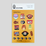 Natamori | Sticker Sheet - Yummy Korea