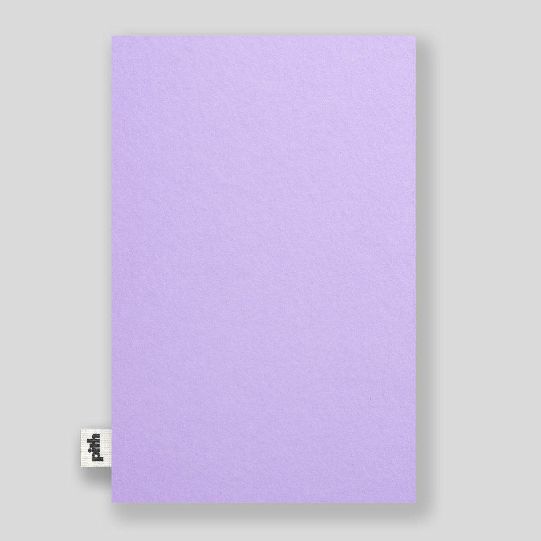 Pith | Yuzu Notebook - Lavender – Colours May Vary