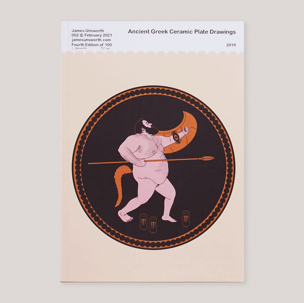 Ancient Greek Ceramic Plate Drawings | James Unsworth