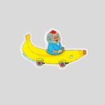 3P4 X Richard Scarry®  | Banana Car - Magnet