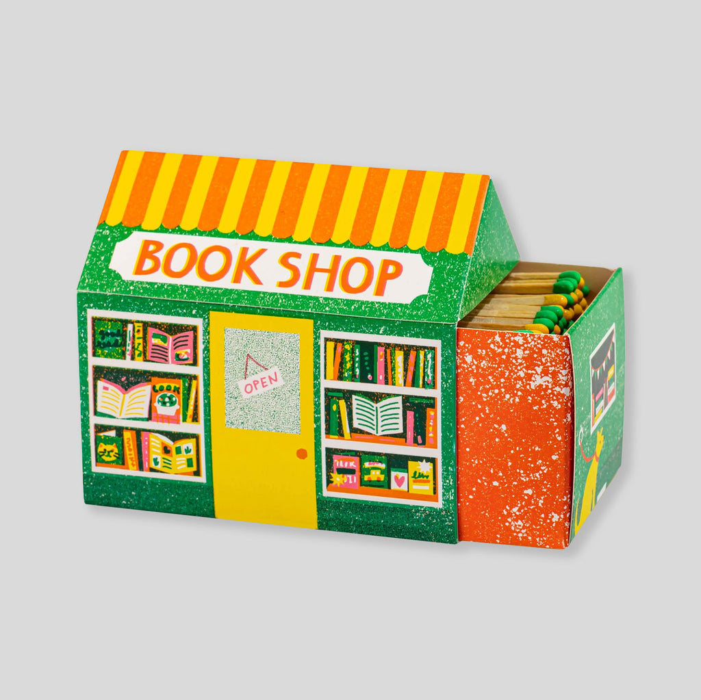 Bookshop House Matches |  The Printed Peanut for Archivist Gallery