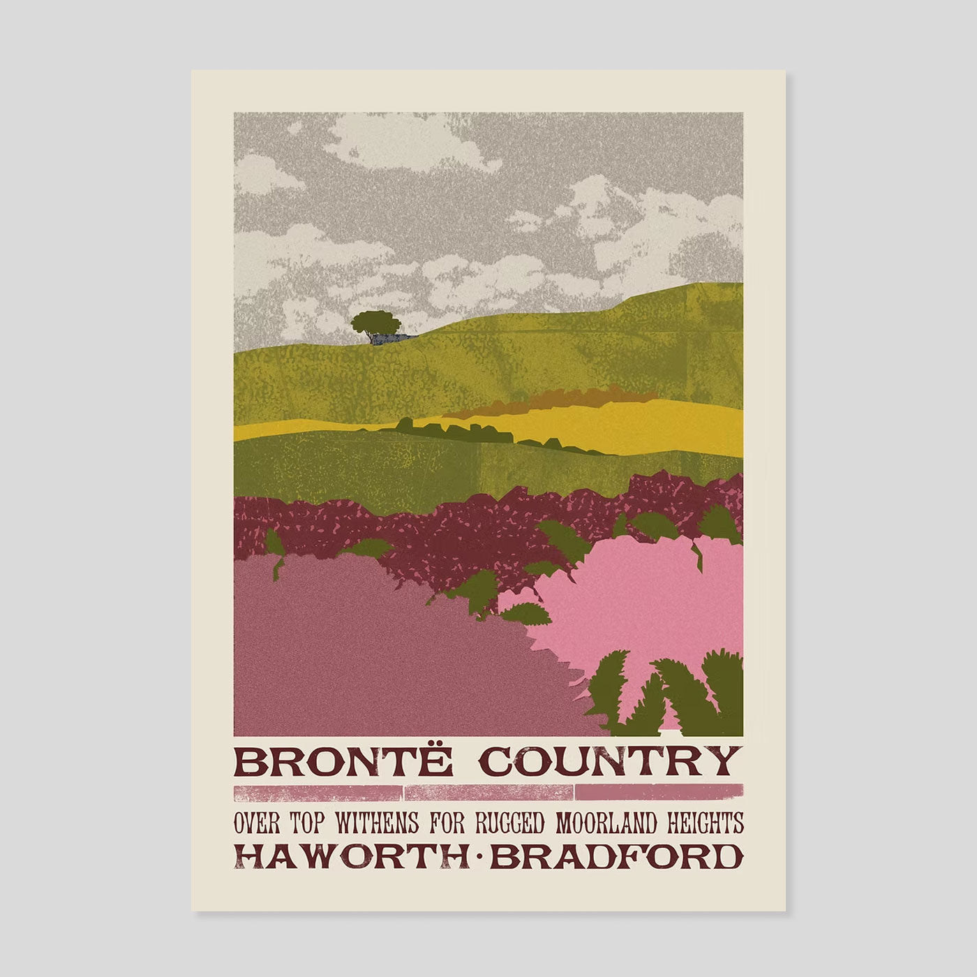 Brontë Country A5 Postcard | Ellie Way – Colours May Vary