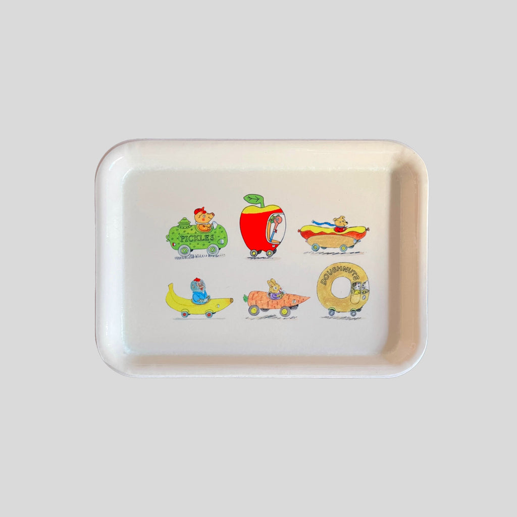 3P4 X Richard Scarry®  | Busy Town Vintage Style Tray