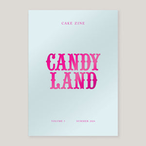 Cake Zine #5 | Candy Land | Colours May Vary 