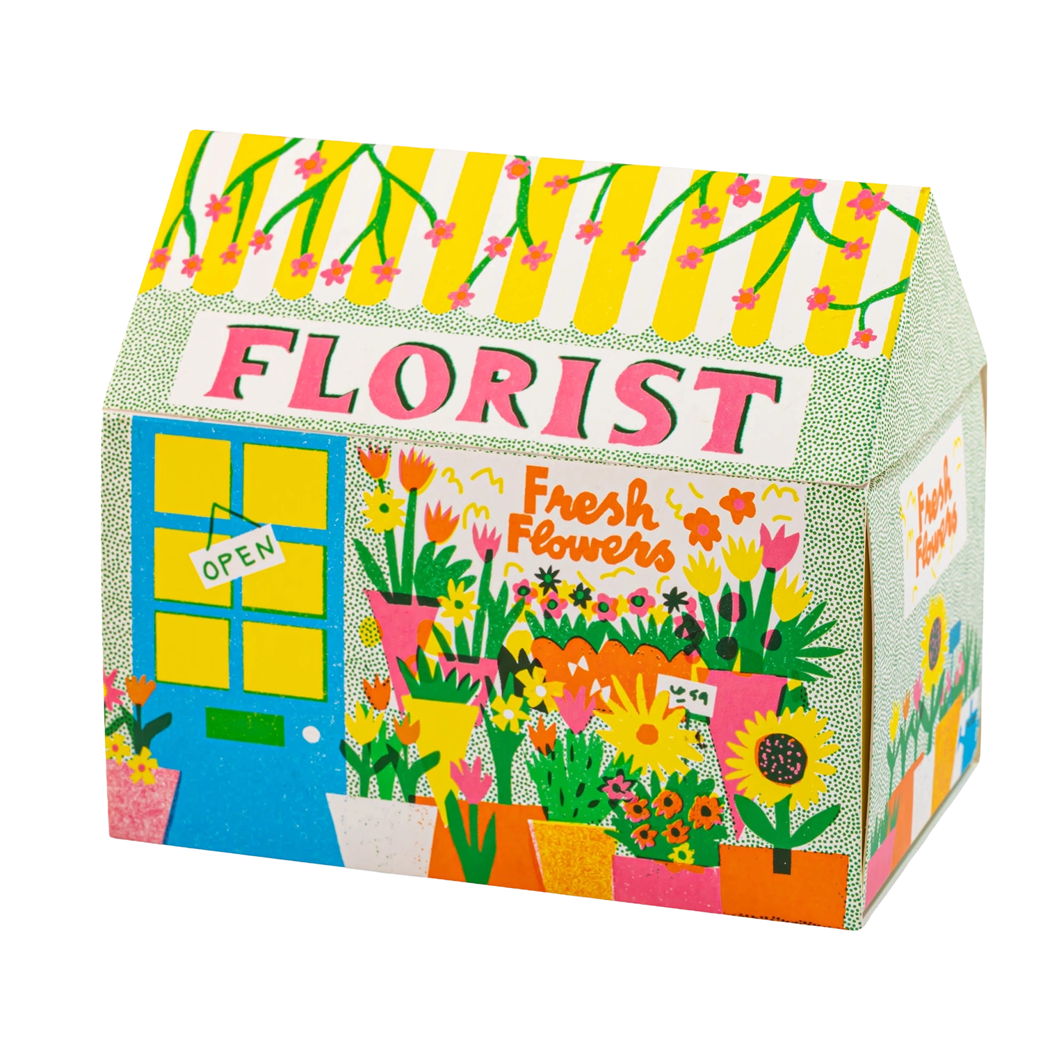 Florist House Matches |  The Printed Peanut for Archivist Gallery