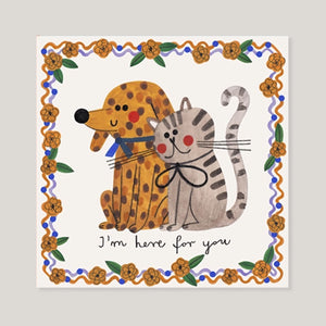 Daria Solak | I'm Here For You Card | Colours May Vary 