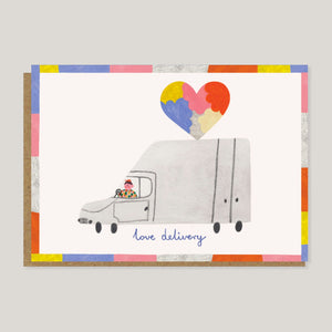 Daria Solak | Love Delivery Card | Colours May Vary 