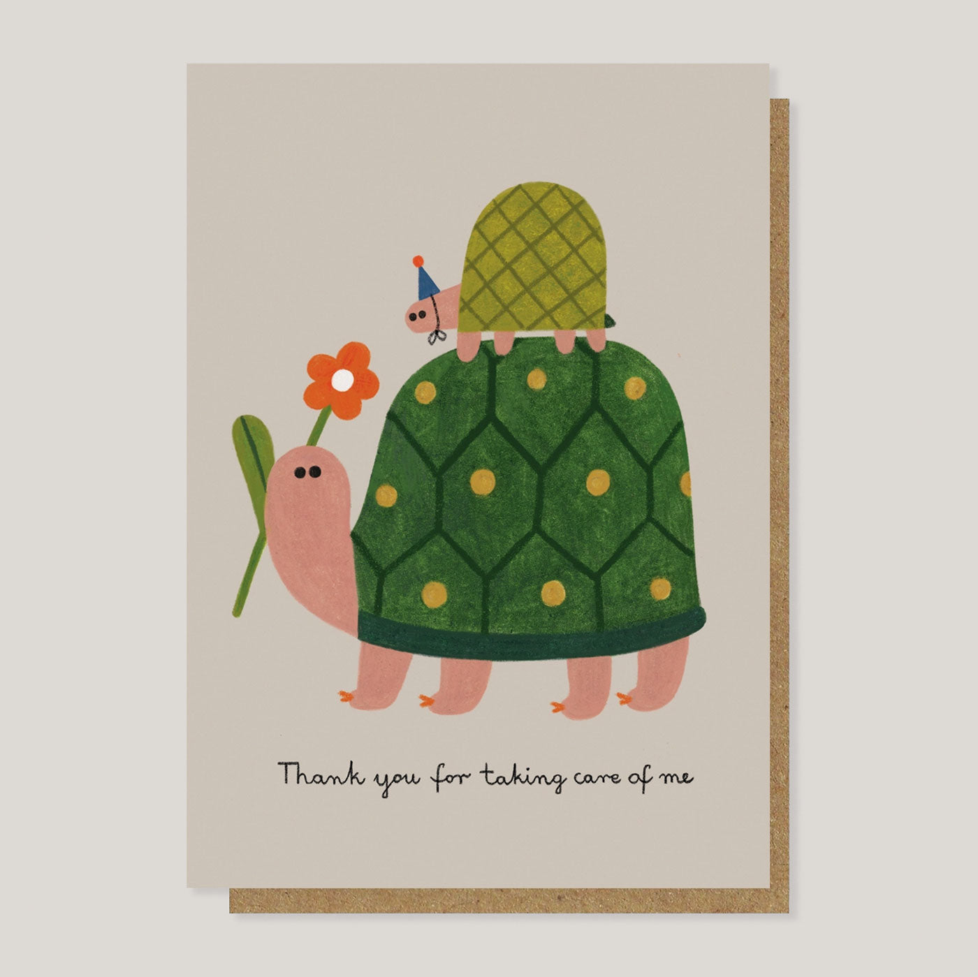 Daria Solak | Turtle Care Card | Colours May Vary 