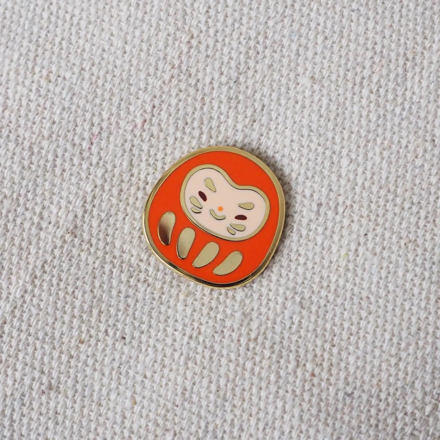 Natamori | Pin Badge - Daruma