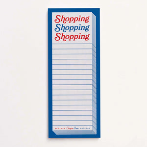 Crispin Finn | Shopping Shopping Shopping Note Pad