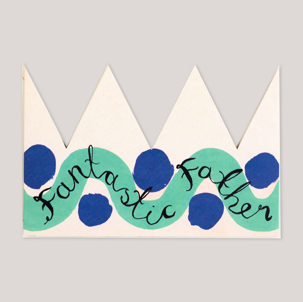 Hadley Paper Goods | Fantastic Father Party Hat Card