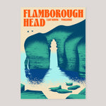Flamborough Head A2 Screenprint | Tall Paul Kelly