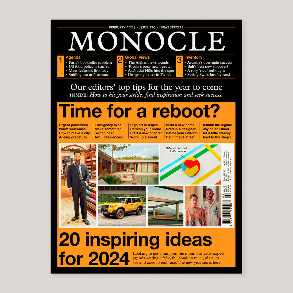 Monocle Magazine #170 | February 2024 | Ideas Special | Colours May Vary 