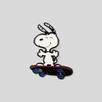 Peanuts x Magpie Enamel Pins |  Skateboard